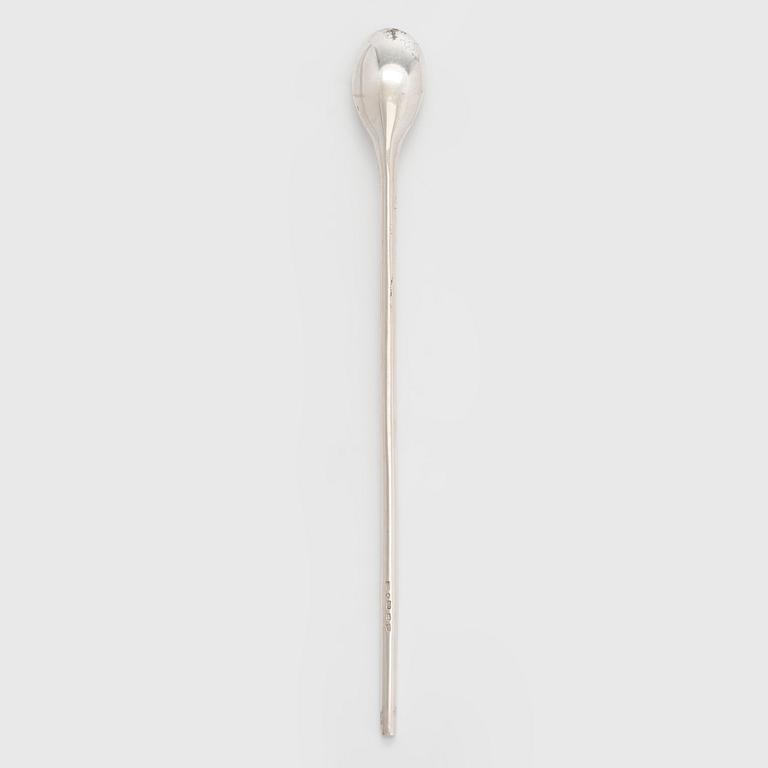 Björn Weckström, spoon/cocktail mixer, silver, Turku 1957.