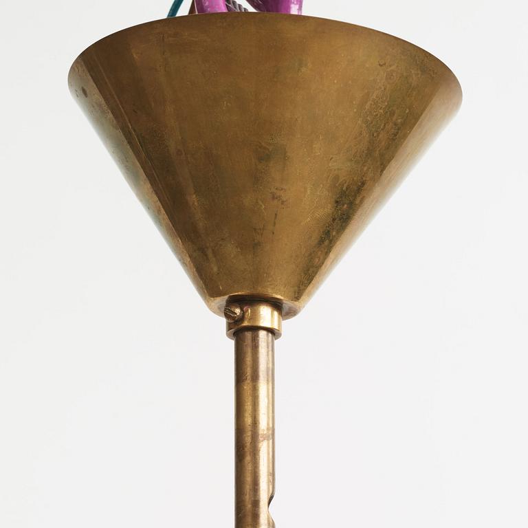 Harald Notini, a version of ceiling lamp model "6540/6545" from Arvid Böhlmarks Lampfabrik, Sweden, 1930's.