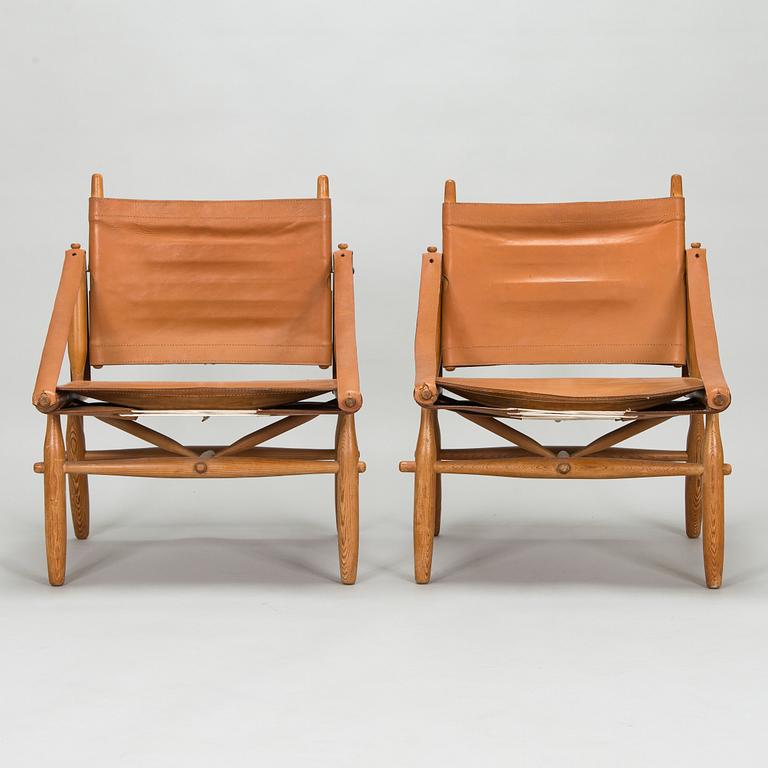 Ilmari Tapiovaara, a pair of 'Chaco' armchairs made to order for Lukkiseppo 1959.