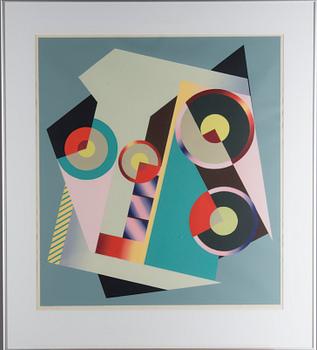 ANTTI UKKONEN, serigrafi, signerad, daterad -81 och numrerad 6/12. Konstnärens avdrag.