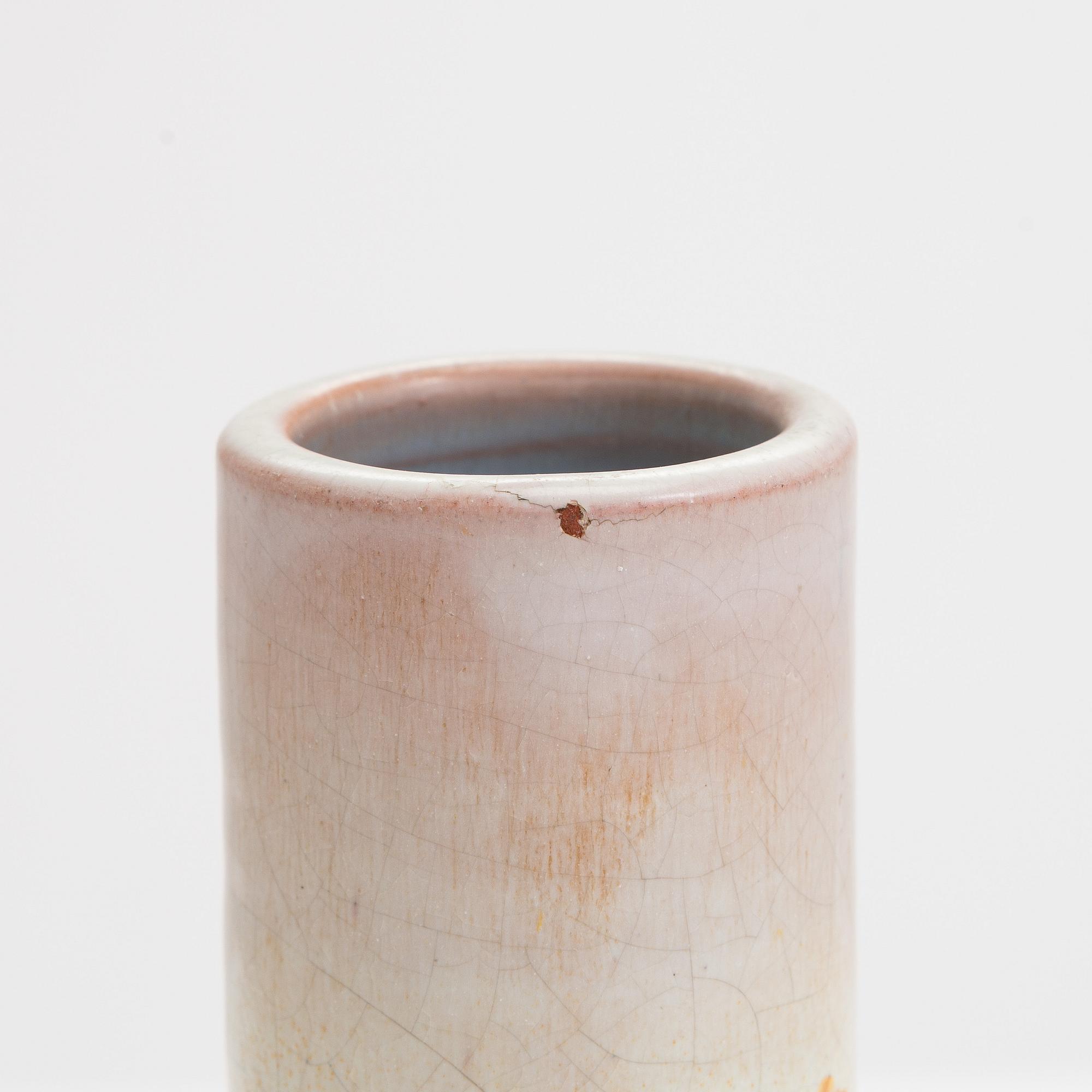 Marita Lybeck, vas, ceramic, signerad ML.