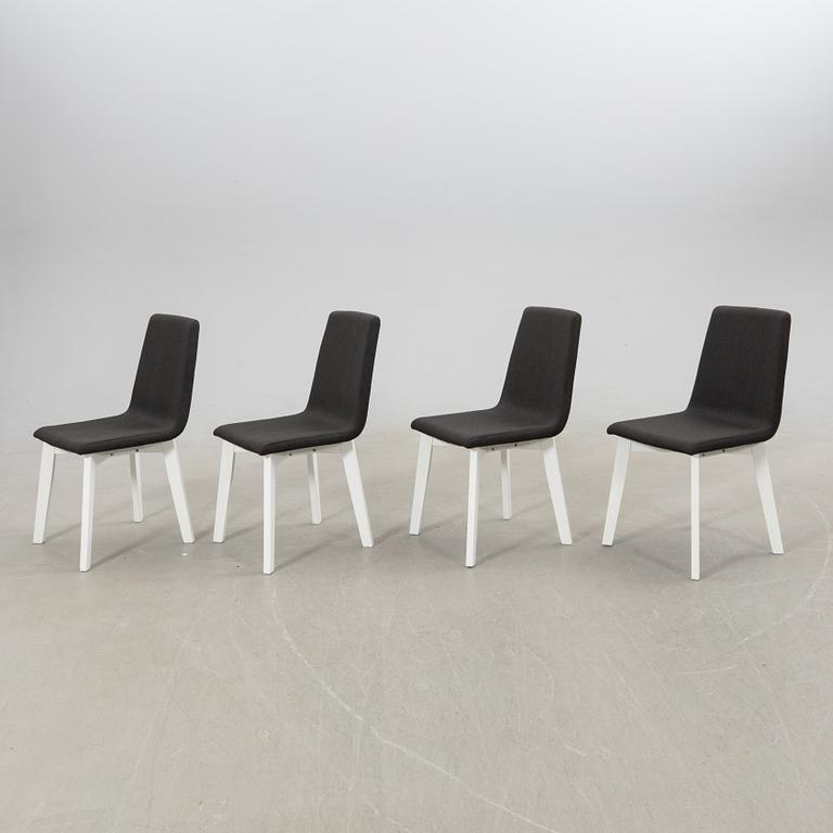 Bengt & Biritt-Marie Troedsson, dining group 5 pieces, "Runda & Deni" 2020s, manufactured by Troeds in Bjärnum.