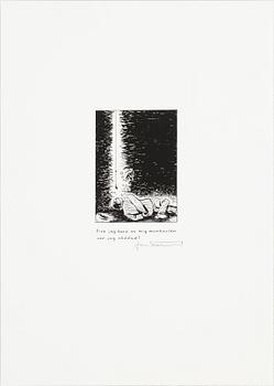 Jan Stenmark, digital print signed numbered 20/100.