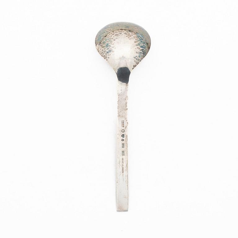 Bengt Liljedahl, a sterling silver spoon, Stockholm, Sweden, 1979.