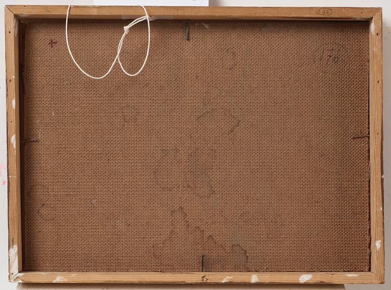 RUNE JANSSON, oil on canvas, signed and dated -54.