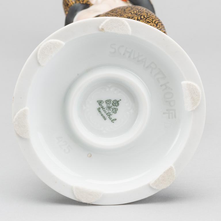 SCHWARTZKOPFF, a porcelain signed fuigurine for Rosenthal first half of the 20th century.