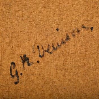 Unknown artist, oil on canvas, 19th century.