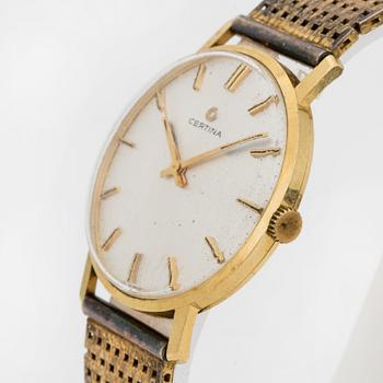 CERTINA, armbandsur, 34 mm.