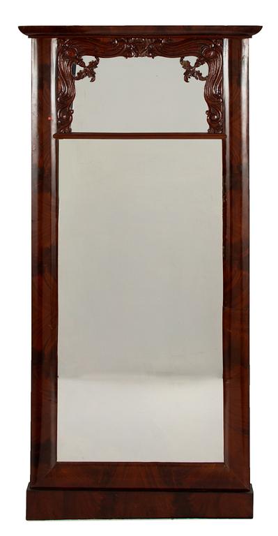 A mirror, mid 19th Century.
