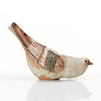 Tyra Lundgren, a stoneware sculpture of a dove, Sweden, mid 1900s.