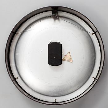 An Electrocas wall clock from Prague, mid 20th Century.