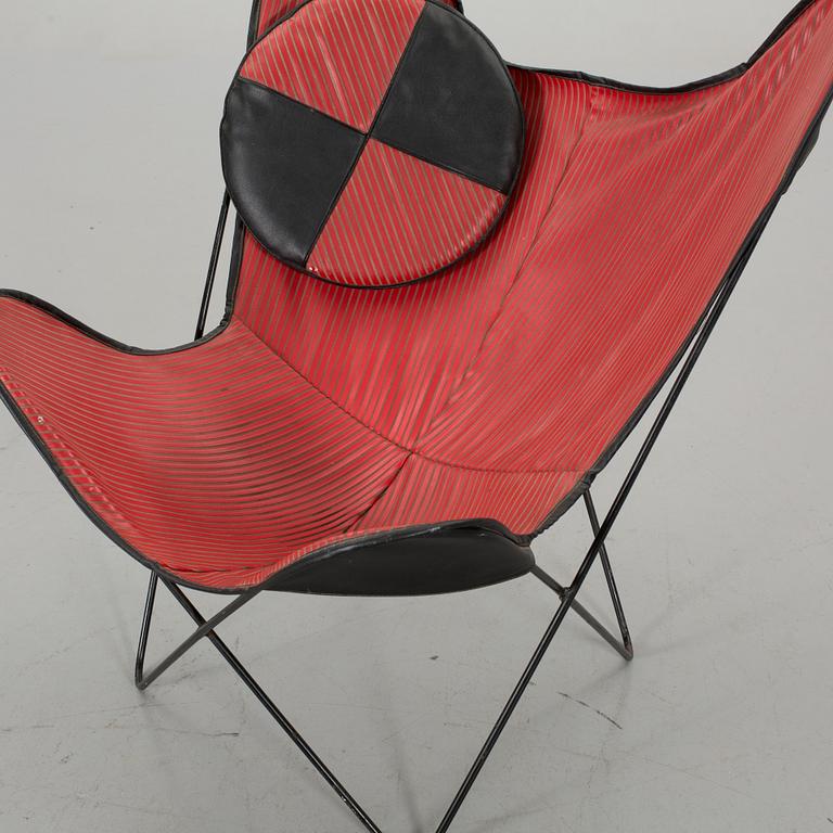 A "Bat-armchair", mid 1900's.