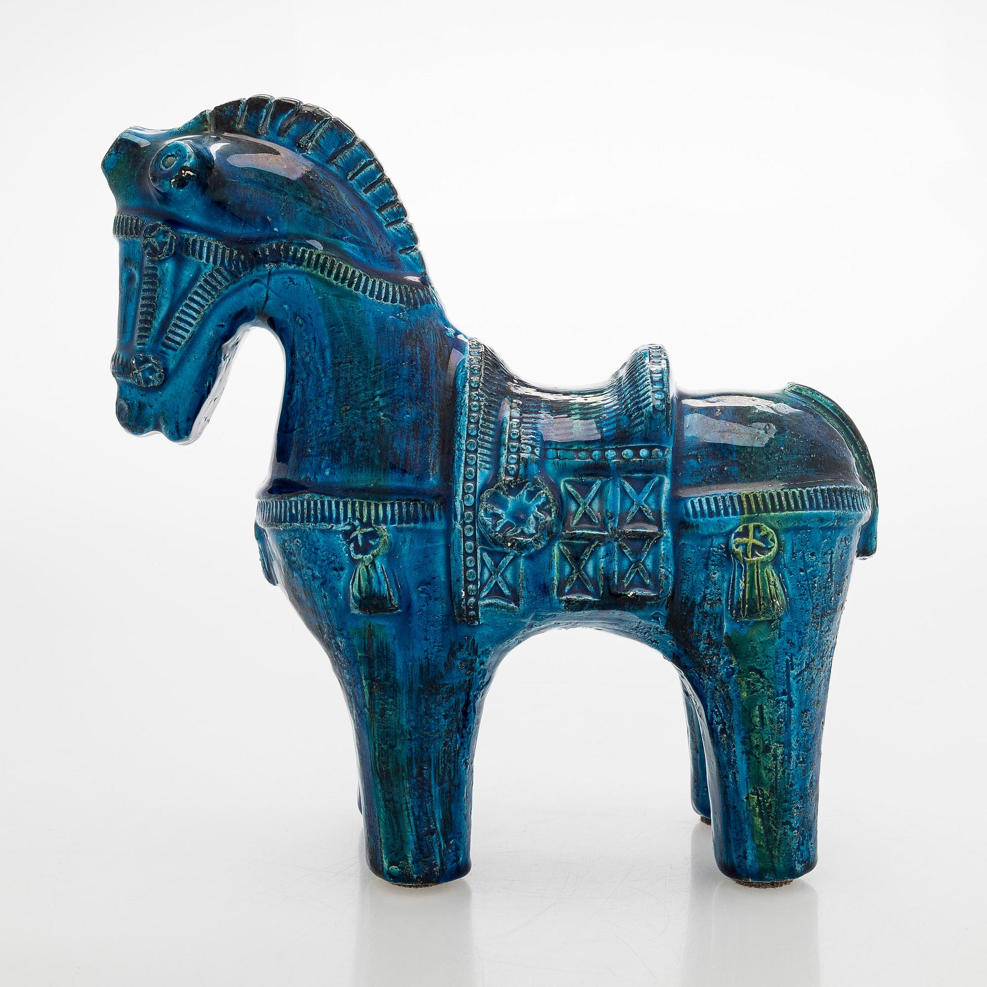 Aldo Londi, keramikskulptur, Rimini Blu-serien, Bitossi, Montelupo Fiorentino Italien 1963-65.