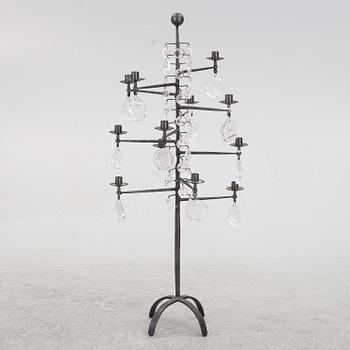 Erik Höglund, golvkandelaber, Boda Smide, 1960-70-tal.