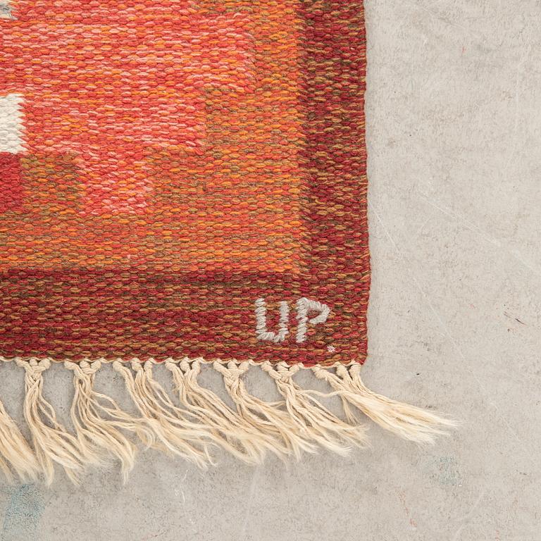 Ulla Parkdal, matta rölakan signerad, ca 203x128 cm.