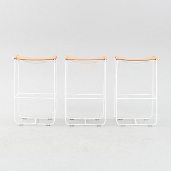 A set of three barstools by Studioilse (Ilse Crawford) for Artifort.