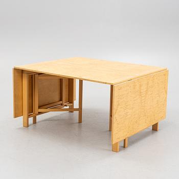 Bruno Mathsson, a 'Maria Flap' drop-leaf table, Dux.