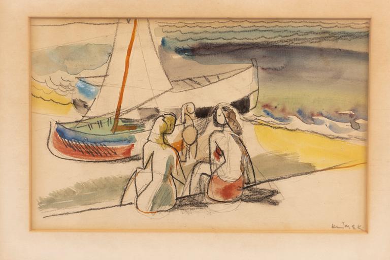Ludwig Klimek, Drawings, 2 pcs.