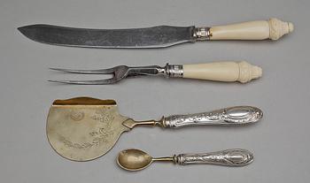 PARTI BESTICK, 15 delar, silver, bla John Round & Son, Sheffield, Storbritannien, 1893.
