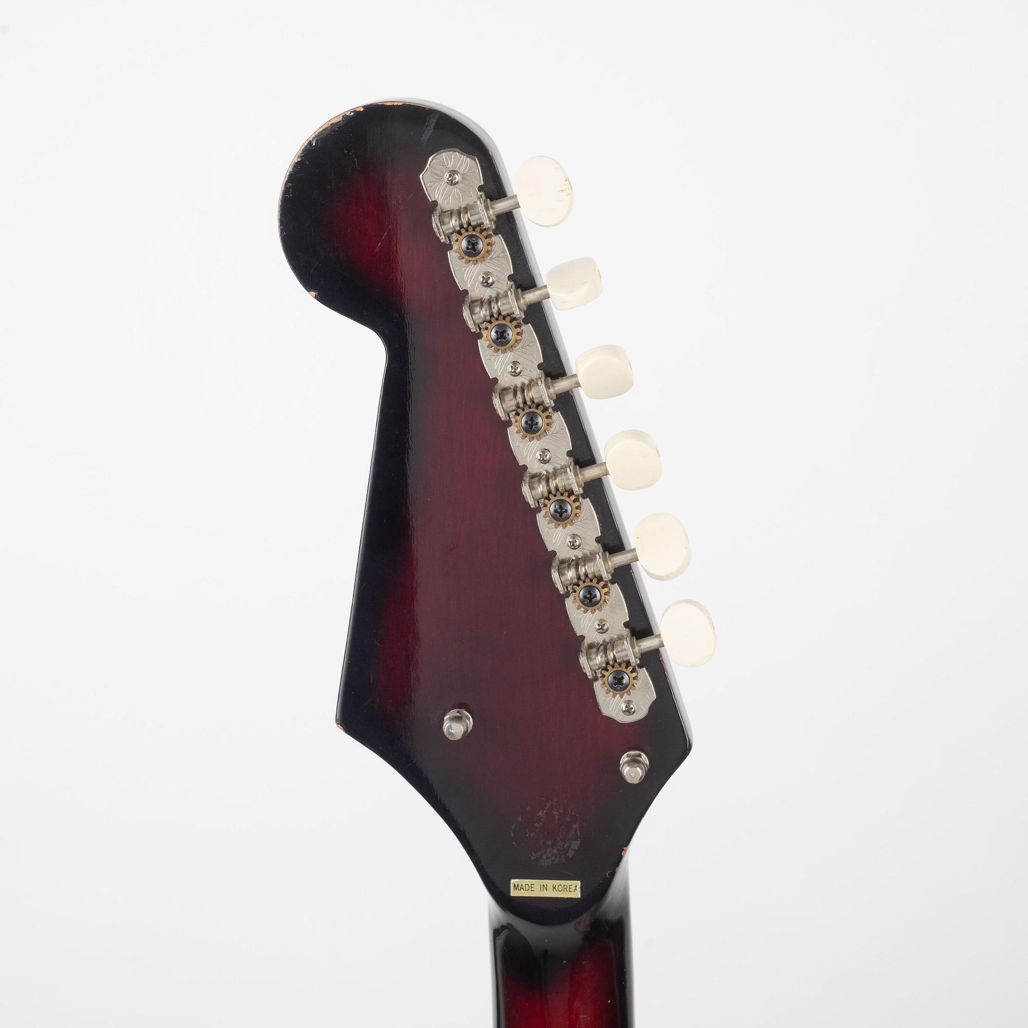 Zenta, "SG Style", electric guitar, Korea 1960-70.