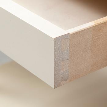 A pair of bedside late 20th century bedside tables.