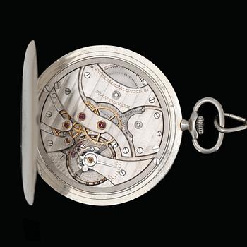 International Watch Company, Schaffhausen, IWC, Frackur, 18 vitguld, 1930-tal. Vikt ca 55 + 8 gram.