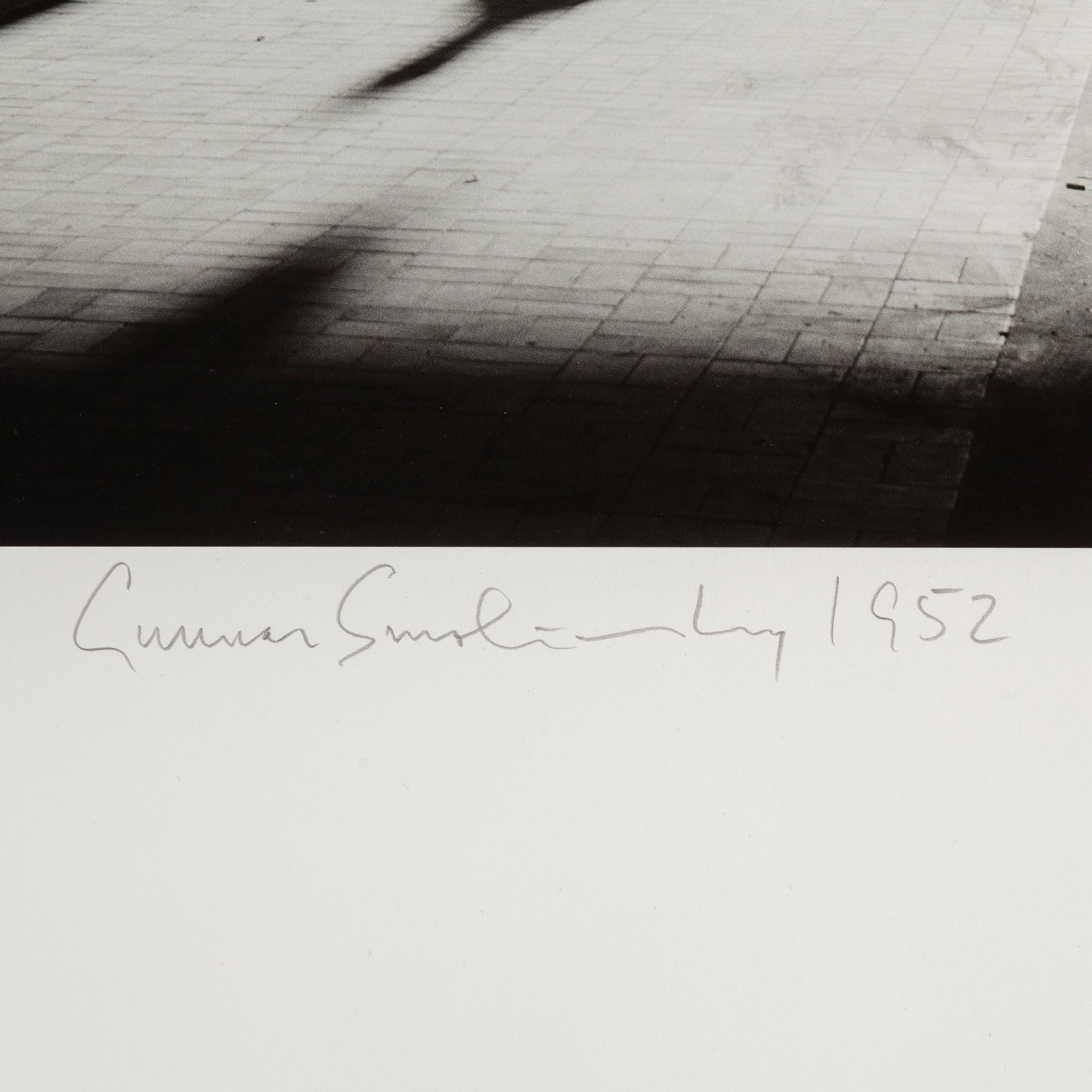 GUNNAR SMOLIANSKY, pigment print, signed. Ed 11/100.