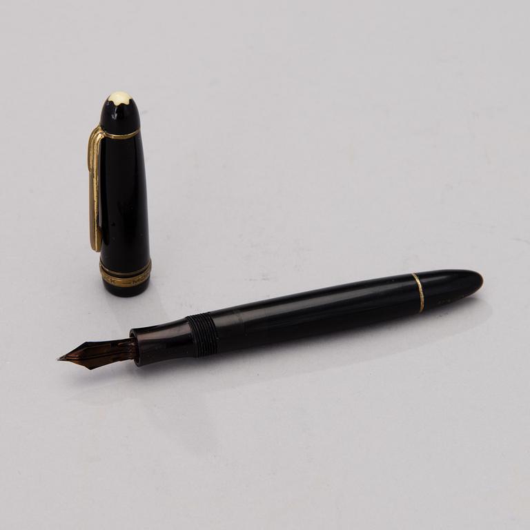 MONTBLANC, RESERVOARPENNA, "Meisterstück 144 G".