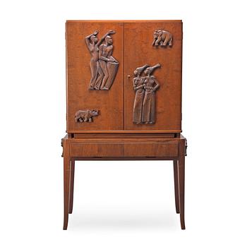 143. Michael Schilkin, A SAFARI COCTAIL CABINET.