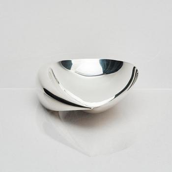 Tapio Wirkkala, a silver bowl, marked TW, Kultakeskus, Hämeenlinna, Finland 1958.