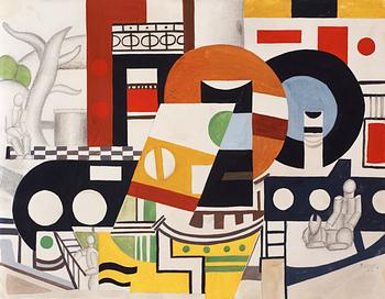 230. Fernand Léger, "Le remorqueur".