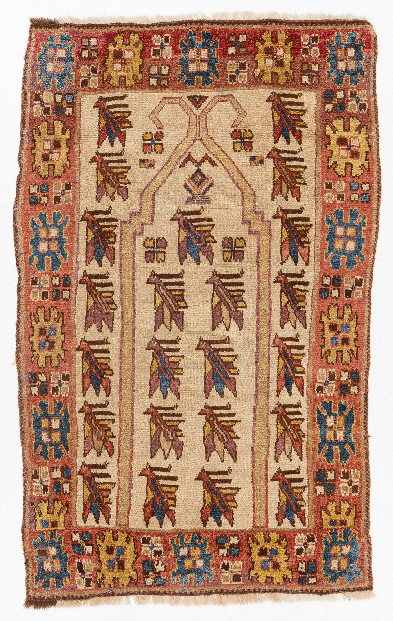 Matta, antik Anatol Sannolikt Monastir, c 181 x 109 cm.