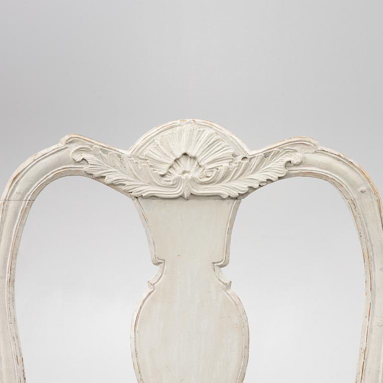 Rococo sofa, mid-18th century.