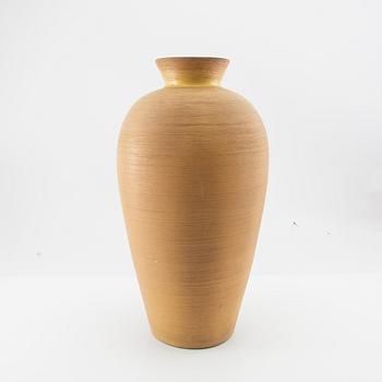 Greta Runeborg, floor vase, Uppsala Ekeby 1940s/50s Stoneware.