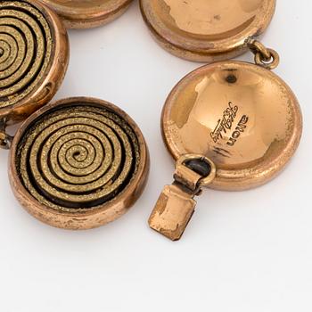 K-E PAMLBERG for ALTON, bracelet, bronce.