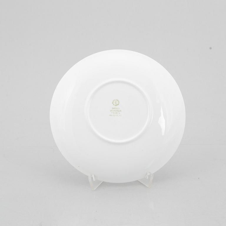 Stig Lindberg, a 15-piece 'Pencil' bone china coffee service, Gustavsberg 1954-65.