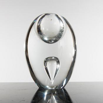 A Timo Sarpaneva glass vase for Iittala.