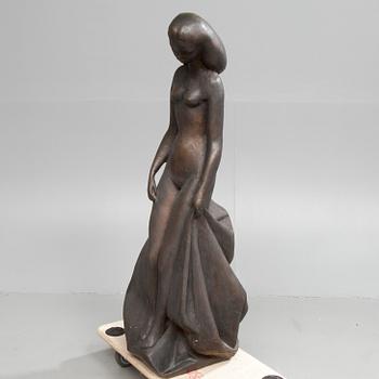 OKÄND KONSTNÄR, skulptur, brons, 1980-tal.