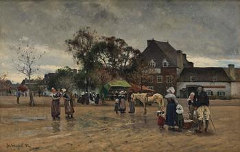 769. Johan Ericson, "Torget Concarneau".