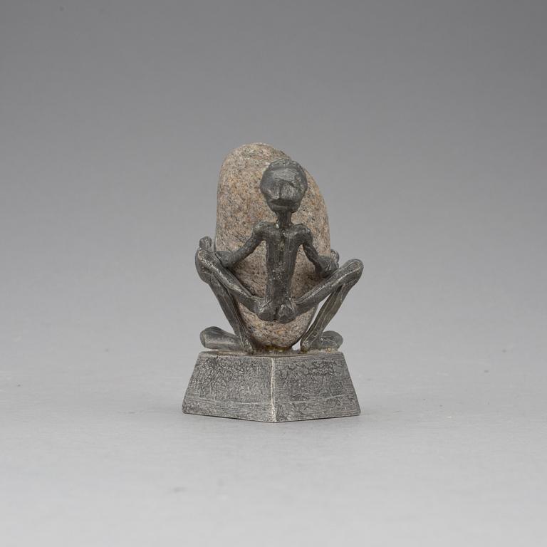 HENRY GUSTAFSSON, skulptur "Lyftet" signerad.