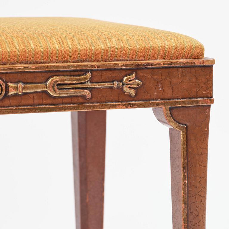 Axel Einar Hjorth, an "Åbo" stool, Nordiska Kompaniet, Sweden, 1930s.