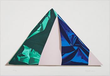 Yrjö Edelmann, färglitografi, 1990, stämpelsignerad EA 12/25.