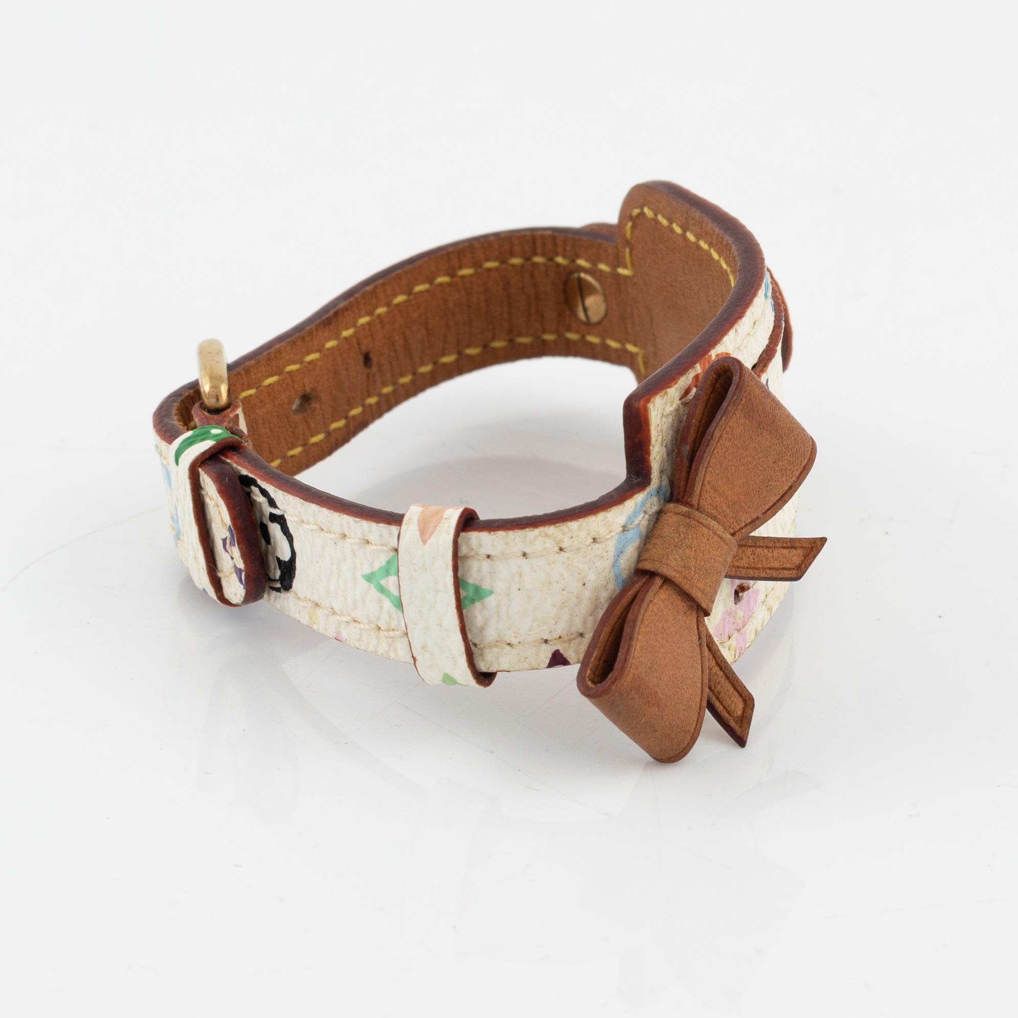 Louis Vuitton, A 'Takashi Murakami monogram address bracelet', 2003.
