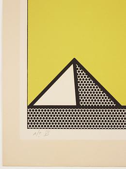 Roy Lichtenstein, "Pyramids".