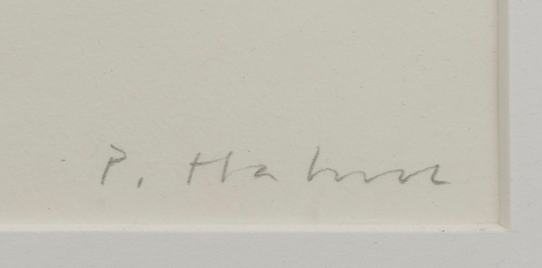 PETER HAHNE, two signed and numbered colour etchings.