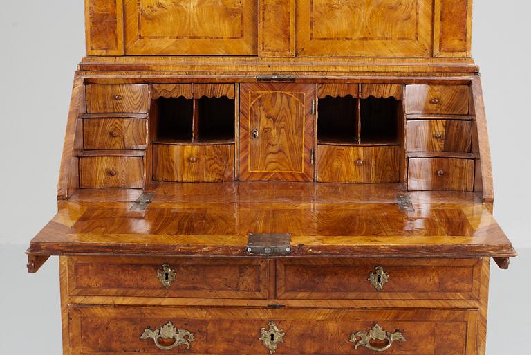 A Swedish 18th cent Rococo cupboard.