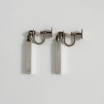 WIWEN NILSSON, Lund, 1953, örhängen.