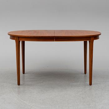 MATBORD, AB Möbelfabriken Linden, Horda, 1960-tal. Två iläggsskivor med sarg medföljer.