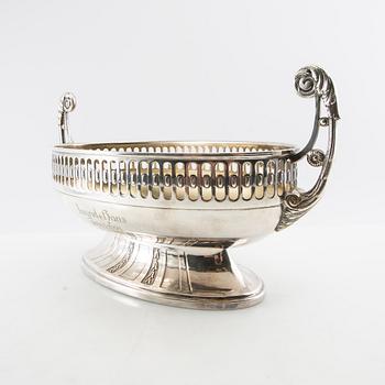 Jardinière, 1920s, silver plate.