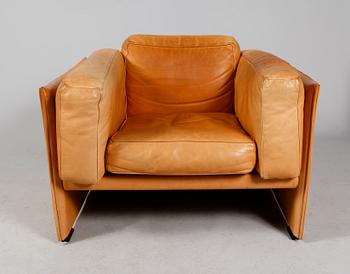 SOFFA OCH FÅTÖLJ, 2 del, "Duc", Mario Bellini, Cassina, Italien.